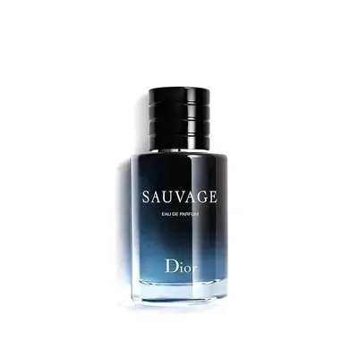 A bottle of Dior Sauvage eau de parfum. Most of this category is branded boxes and small leather goods rather than bottles